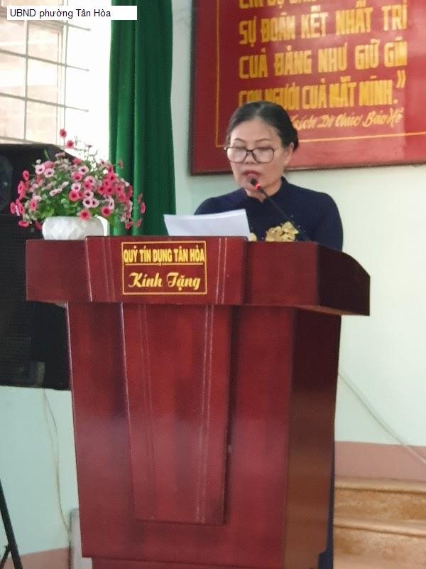 UBND phường Tân Hòa
