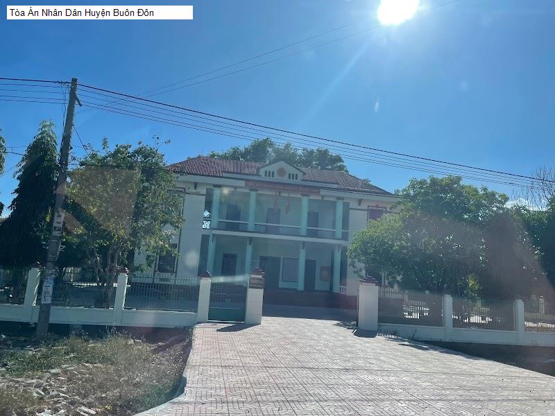 Tòa Án Nhân Dân Huyện Buôn Đôn