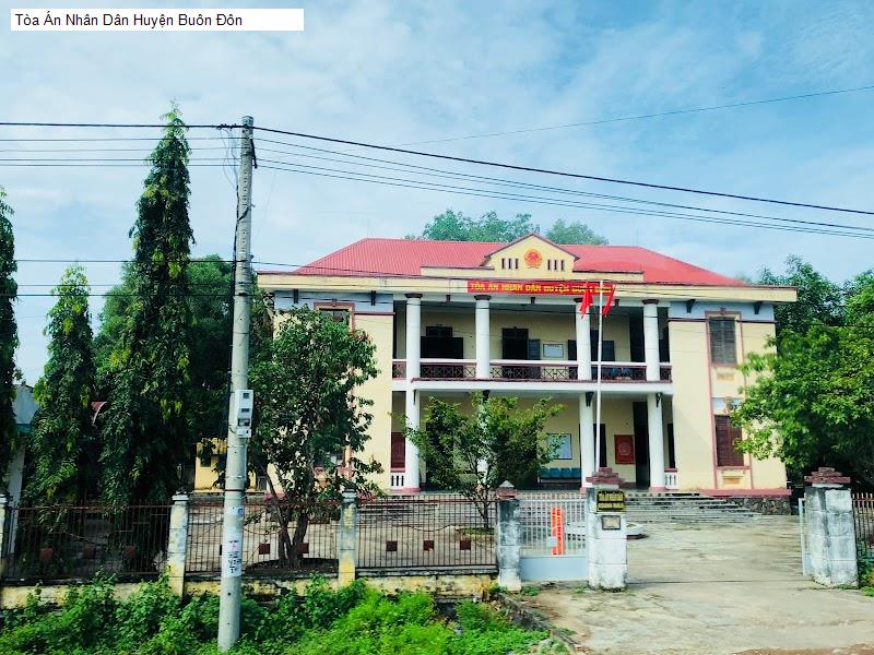 Tòa Án Nhân Dân Huyện Buôn Đôn