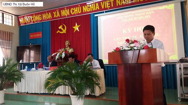 UBND Thị Xã Buôn Hồ