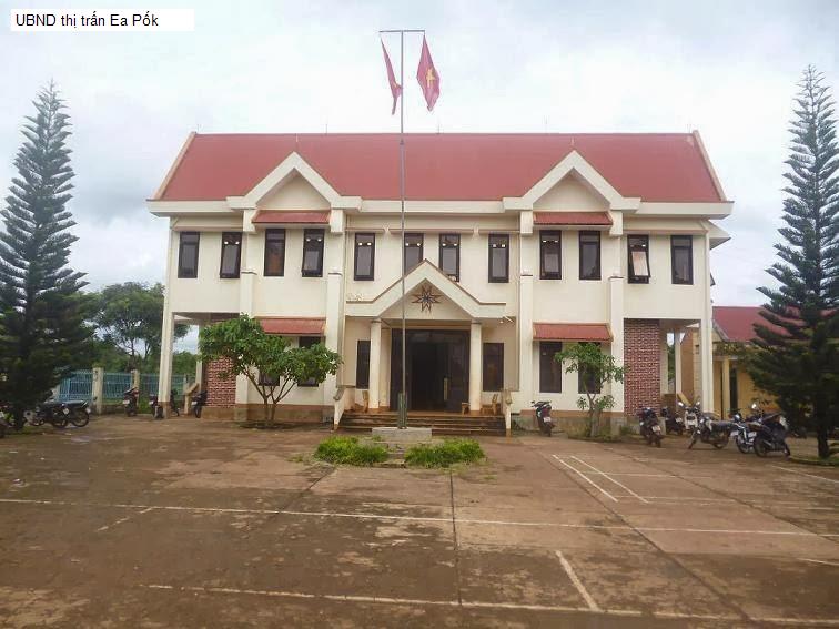 UBND thị trấn Ea Pốk
