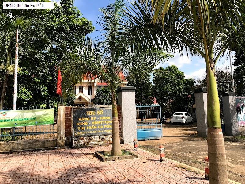 UBND thị trấn Ea Pốk