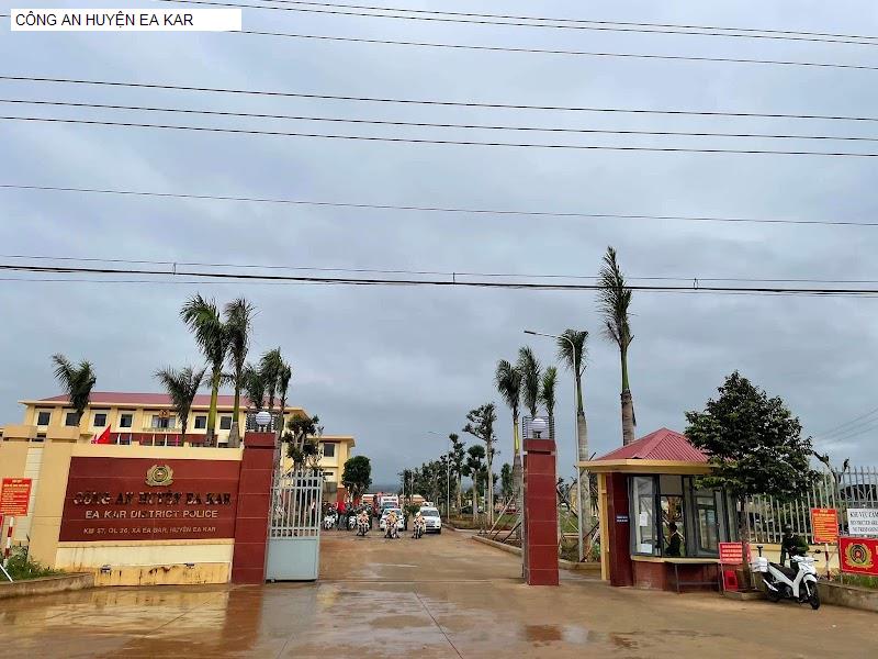 CÔNG AN HUYỆN EA KAR