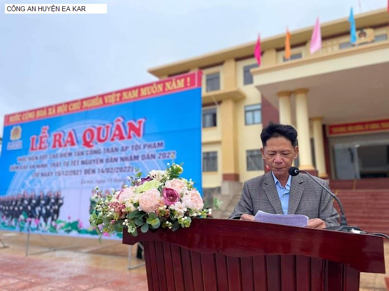 CÔNG AN HUYỆN EA KAR