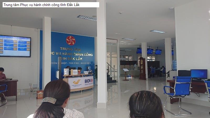 Trung tâm Phục vụ hành chính công tỉnh Đắk Lắk