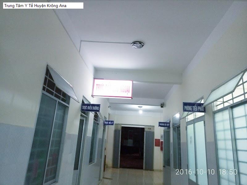 Trung Tâm Y Tế Huyện Krông Ana