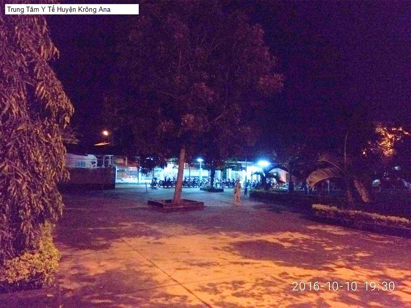Trung Tâm Y Tế Huyện Krông Ana