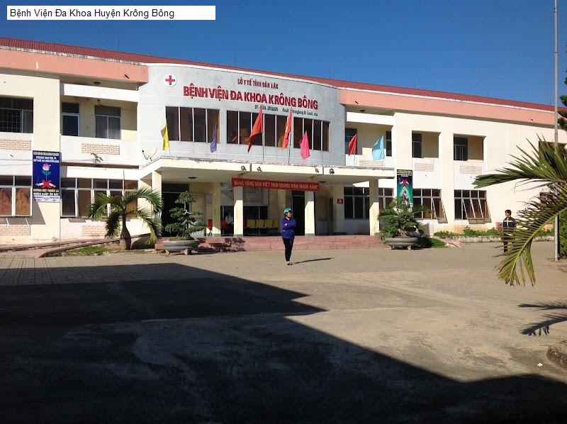 Bệnh Viện Đa Khoa Huyện Krông Bông