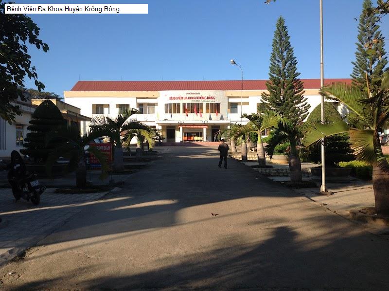 Bệnh Viện Đa Khoa Huyện Krông Bông