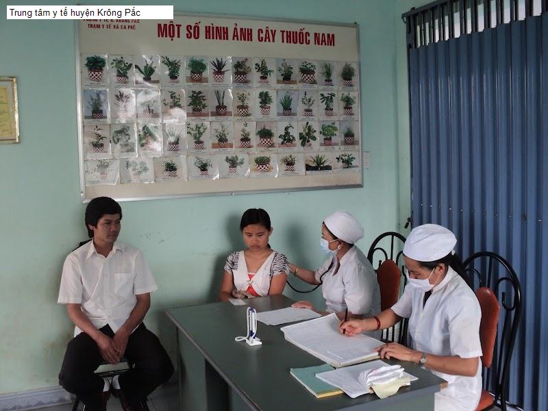 Trung tâm y tế huyện Krông Pắc