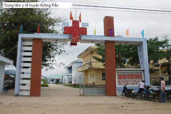 Trung tâm y tế huyện Krông Pắc