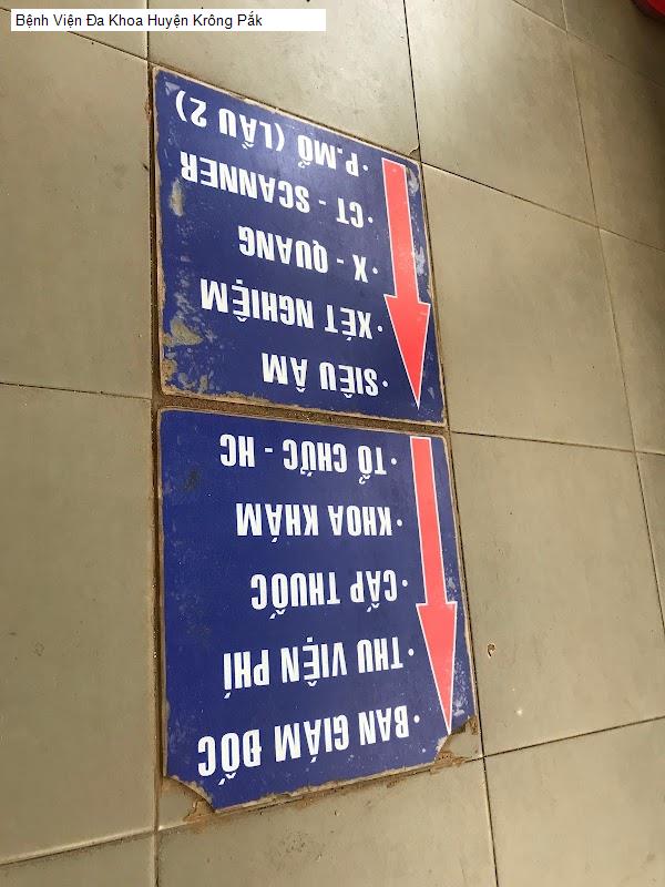Bệnh Viện Đa Khoa Huyện Krông Pắk
