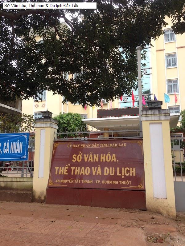 Sở Văn hóa, Thể thao & Du lịch Đắk Lắk
