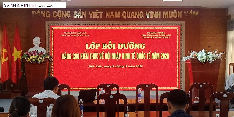 Sở NN & PTNT tỉnh Đăk Lăk