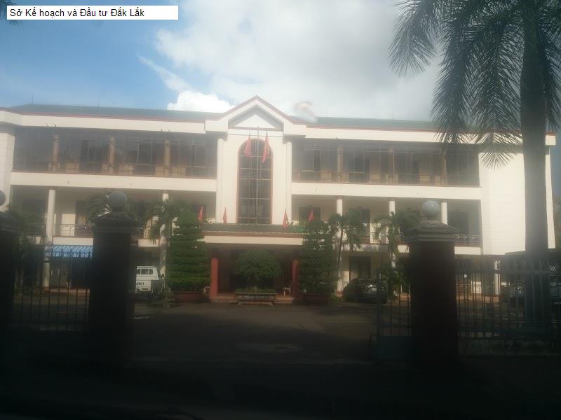 Sở Kế hoạch và Đầu tư Đắk Lắk