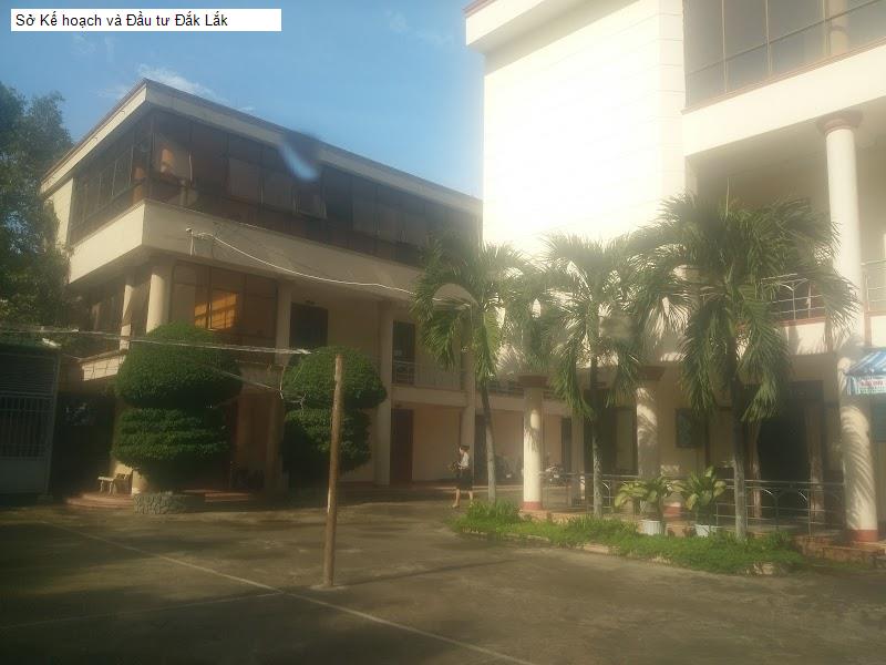 Sở Kế hoạch và Đầu tư Đắk Lắk