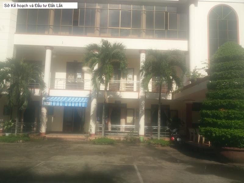 Sở Kế hoạch và Đầu tư Đắk Lắk