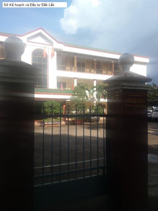 Sở Kế hoạch và Đầu tư Đắk Lắk