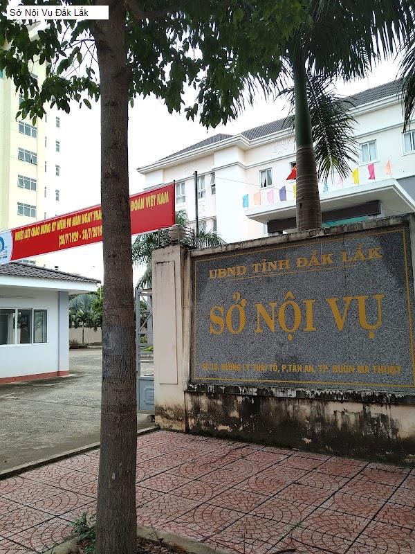 Sở Nội Vụ Đắk Lắk