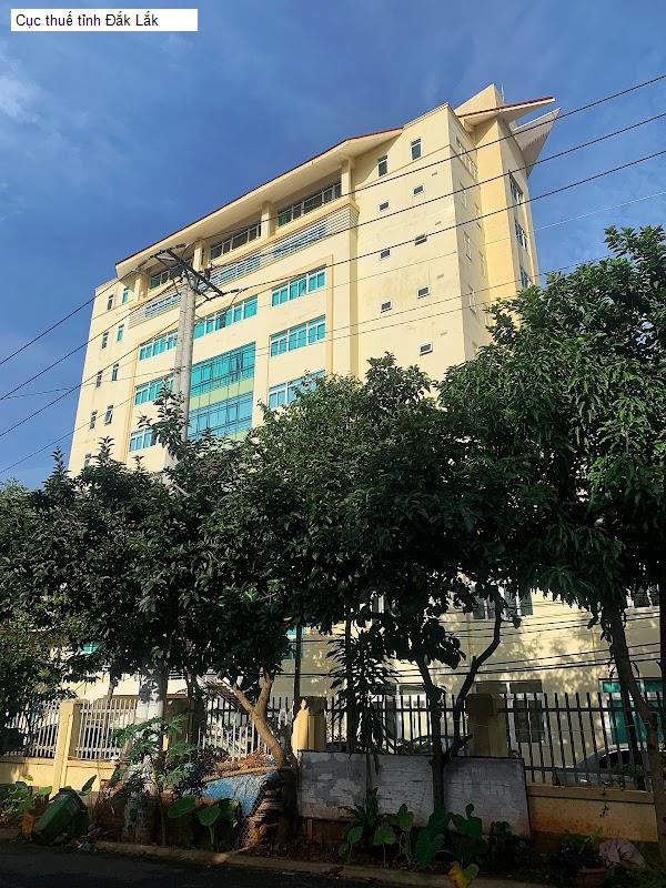 Cục thuế tỉnh Đắk Lắk