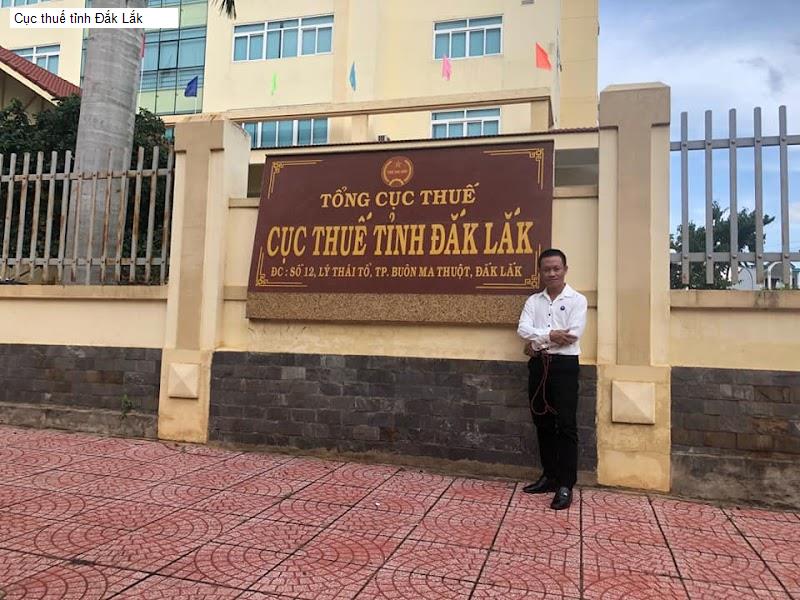 Cục thuế tỉnh Đắk Lắk