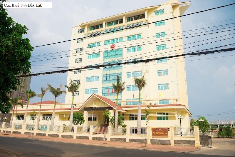 Cục thuế tỉnh Đắk Lắk