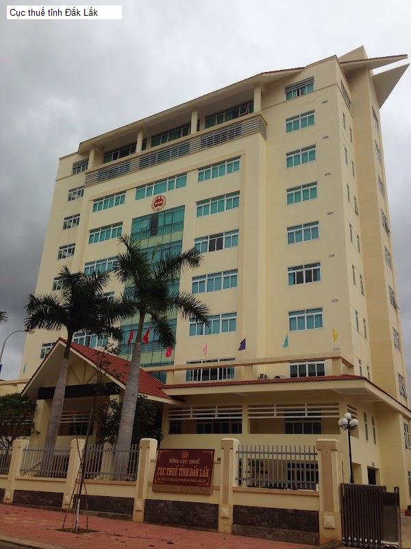 Cục thuế tỉnh Đắk Lắk