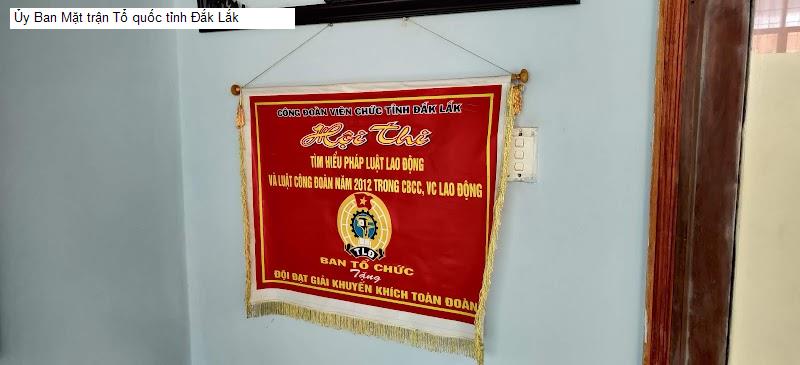 Ủy Ban Mặt trận Tổ quốc tỉnh Đắk Lắk