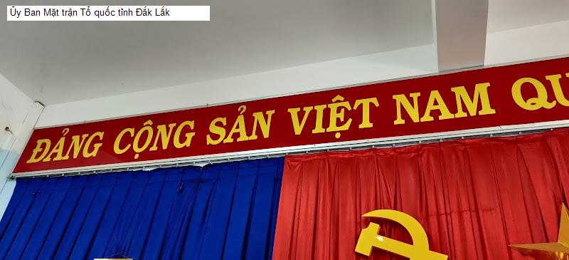 Ủy Ban Mặt trận Tổ quốc tỉnh Đắk Lắk